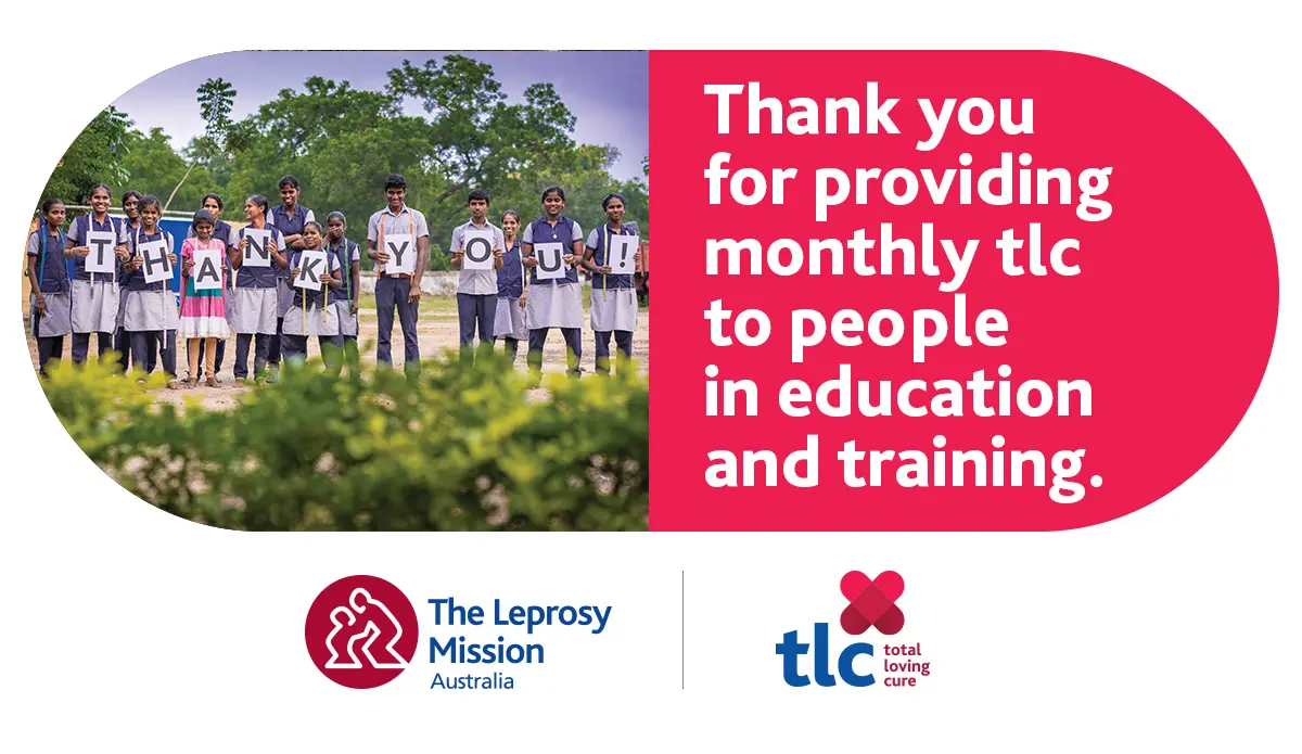 Thank you for your monthly tlc for people in education & training